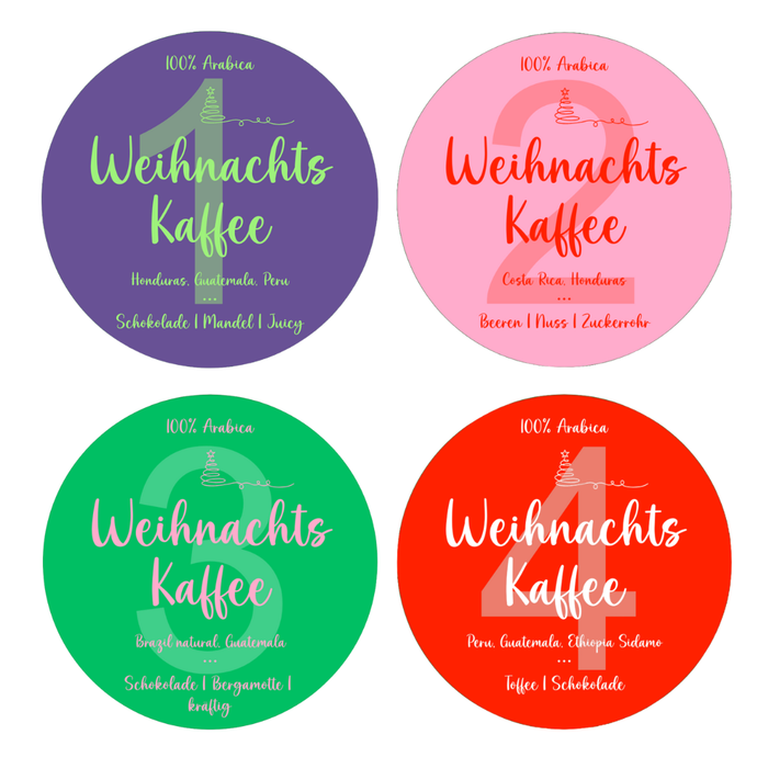 Barösta Weihnachtskaffee - Advents-Set
