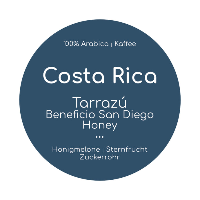 Barösta Kaffee - Costa Rica Tarrazú Beneficio San Diego Honey