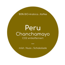 Barösta Kaffee - Peru BIO entkoffeiniert